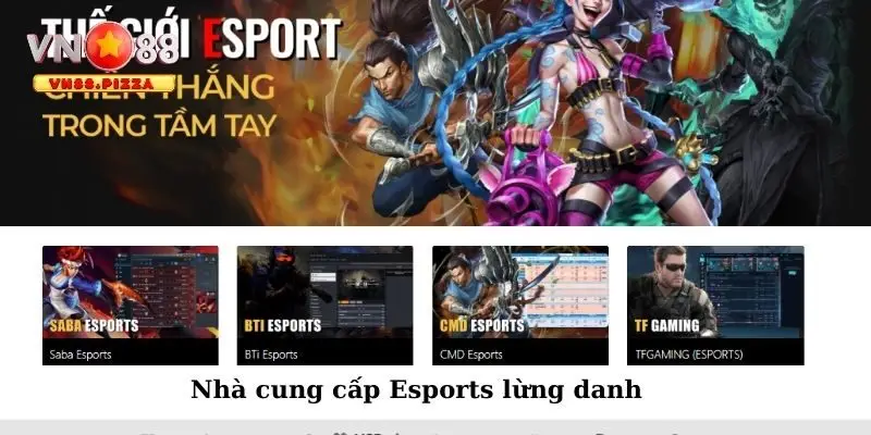 Nhà cung cấp Esports lừng danh