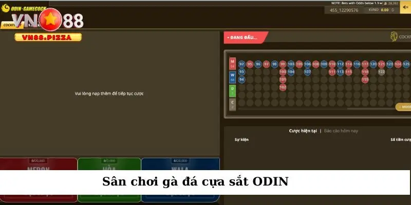 Cá cược gà đá trực tuyến tại ODIN